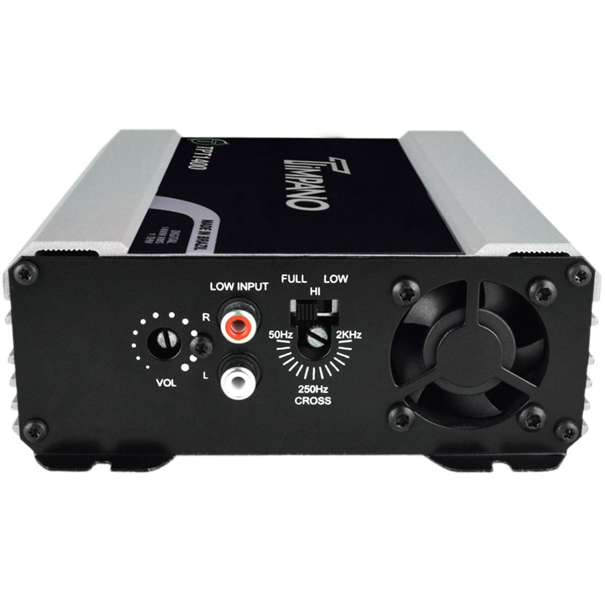 Timpano Audio TPT1400 1 Ohm 1,400 Watt Mono Car Audio Amplifier